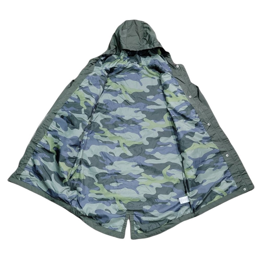 Time And Tru Women's Green Jacket Lightweight Wind Resistant Anorak 52469 (SZ M) - Picture 4 of 9